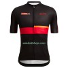 Fietskleding (Fietsshirt + Korte Koersbroek) 2022 LA Vuelta Madrid - Rood Zwart